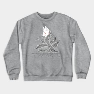 Total Kitsune light (fox say) Crewneck Sweatshirt